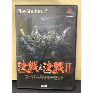 แผ่นแท้ [PS2] Kessen &amp; Kessen II - Super Value Set (Japan) (SLPM-65030~1) 1 2