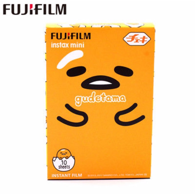 Fuji Instax Mini Film ลายไข่ขี้เกียจ Gudetama ฟิล์มโพลารอยด์สำหรับกล้องมินิ  | Shopee Thailand