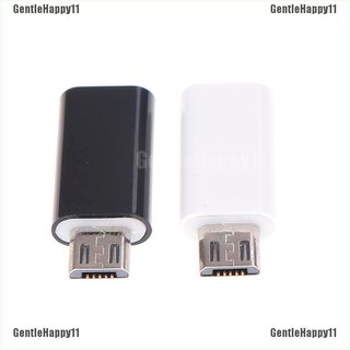 [COD]GentleHappy อะแดปเตอร์เชื่อมต่อ TYPE-C ตัวเมีย เป็น Micro USB ตัวผู้ TYPE C