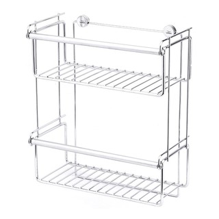 VRH ตะแกรงวางของ 2 ชั้น รุ่น HW109-W109M ขนาด 29 x 14.7 x 37 ซม. สีสเตนเลส  VRH Shelving unit 2 layers HW109-W109M size