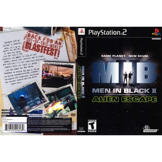 แผ่นเกมส์ PS2 Men in Black II Alien Escape   คุณภาพ ส่งไว (DVD)