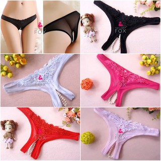 กางเกงในผู้หญิง เซ็กซี่ จีสตรีง G-string บิกินี่ Bikini (F-U0023)