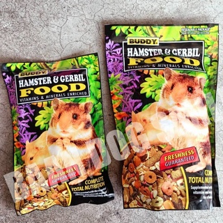 BD - Hamster &amp; Gerbil Food บัดดี้ อาหารสำหรับหนูแฮมสเตอร์และหนูเจอร์บิลอาหารหนูแฮมเอตร์ 250g