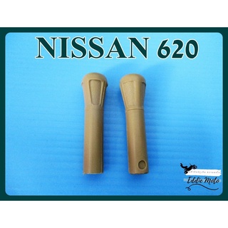 NISSAN DATSUN 620 DOOR LOCK BOTTON LH&amp;RH SET "GREY"  // ปุ่มกดล็อกประตู ซ้ายขวา สีเทา สินค้าคุณภาพดี