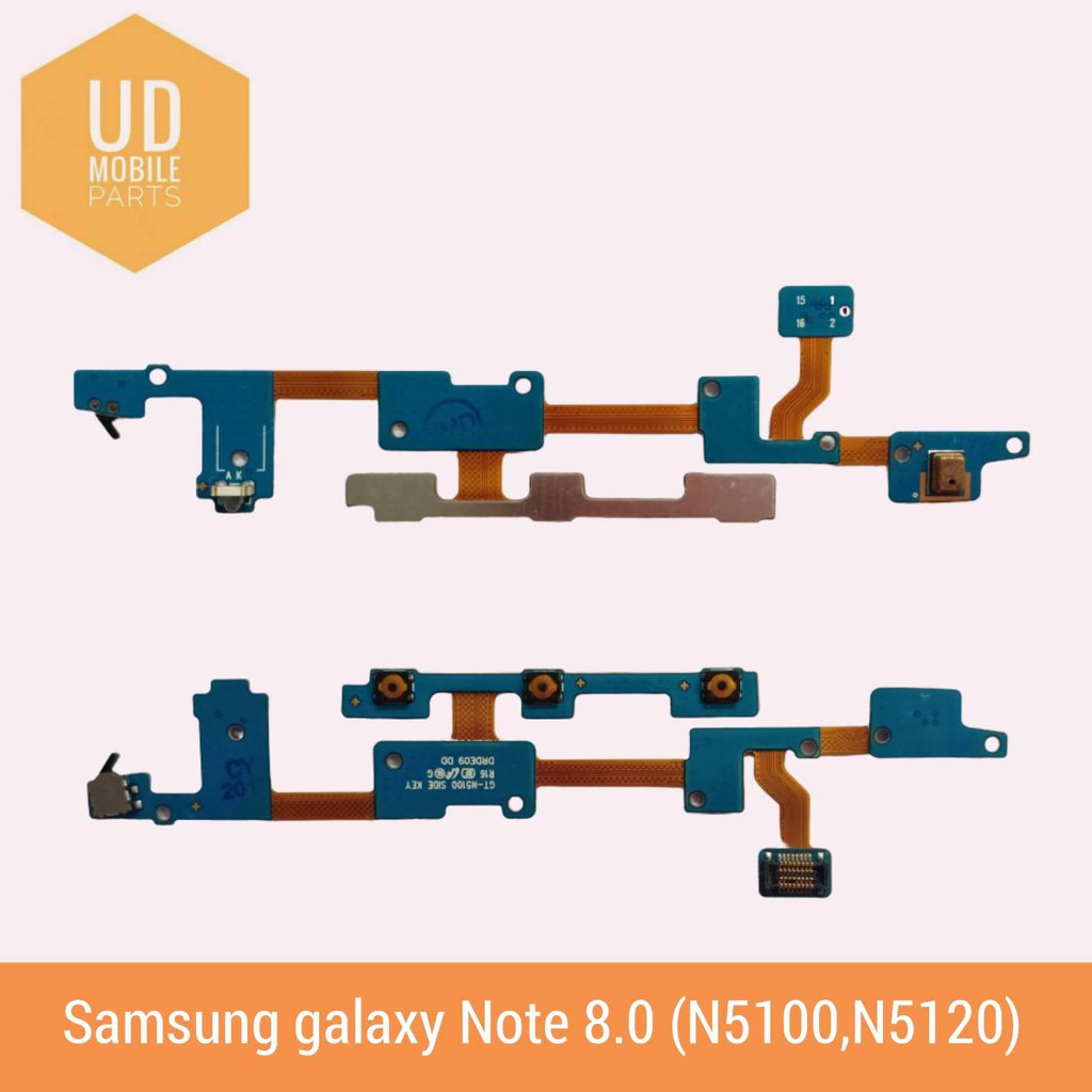 แพรสวิตช์เปิด-ปิด | Samsung Galaxy Note 8.0 (N5100, N5120) | อะไหล่มือถือ