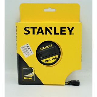 STANLEY เทปวัดไฟเบอร์กลาส 30 เมตร