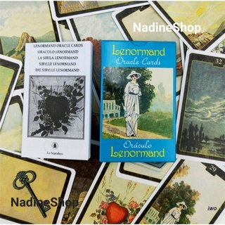 ลดราคาล้างสต๊อค ไพ่ Lenormand Oracle Cards การ์ดเกมส์ Lenormand Oracle เวอร์ชั่นภาษาอังกฤษ 36 การ์ดพร้อมส่ง (พร้อมส่ง🇹🇭)