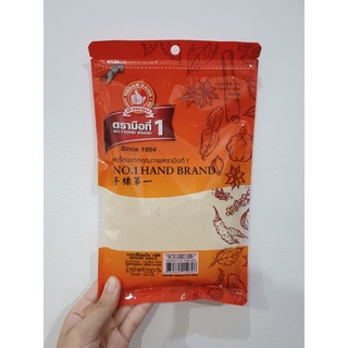 พร้อมส่ง !! ตรามือที่ 1 กระเทียมป่น 200 กรัม ground garlic 200 g.