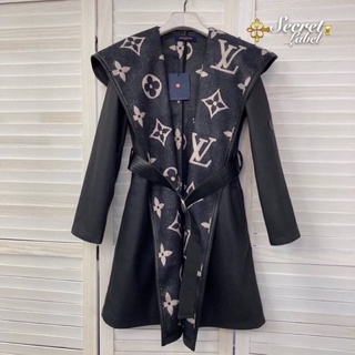 Louis Vuitton Coat เสื้อคลุม โค้ท หลุยส์ ตัวยาว มีฮู้ด งานพรีเมียม