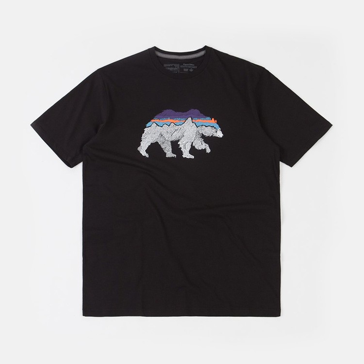 Patagonia เสื้อยืดลําลอง ผ้าฝ้ายออร์แกนิก สําหรับผู้ชาย 38565