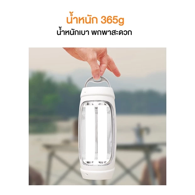 ไฟตั้งแคมป์อเนกประสงค์ YW04 แบบชาร์จไฟได้ thumbnail 6