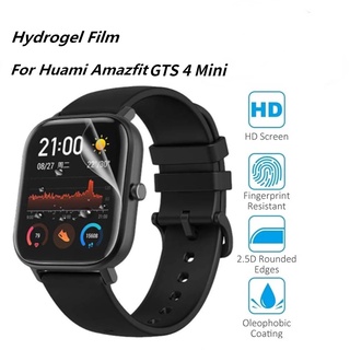 ฟิล์มไฮโดรเจลนิ่ม กันรอยหน้าจอ สําหรับ Amazfit GTS 4Mini/Smartwatch Xiaomi Huami Amazfit GTS4 Mini