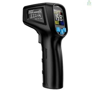 [*New!]Mestek -50~600 C เครื่องวัดอุณหภูมิอินฟราเรด Ir Tester Pyrometer หน้าจอ Lcd แบบไม่สัมผัสแบบปรับได้