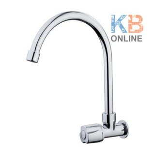 EC-04-531-50 ก๊อกซิงค์เดี่ยว ติดกำแพง KARAT FAUCET Wall Mounted Kitchen Sink Cold Water Faucet series SIGMA