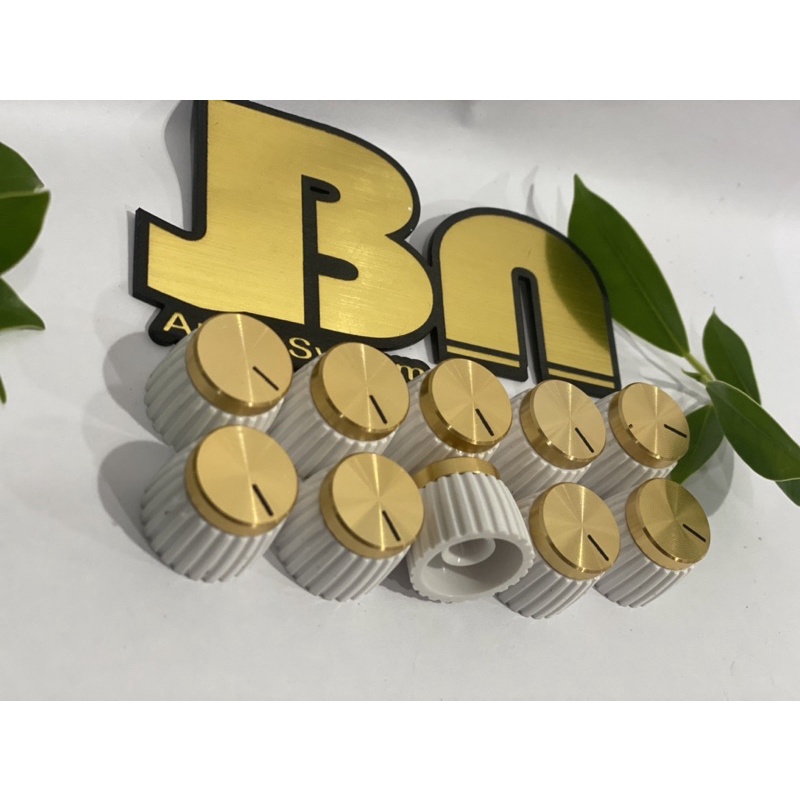 วอลลุ่มขาวทอง 19 มิล สำหรับงานลำโพงDiy