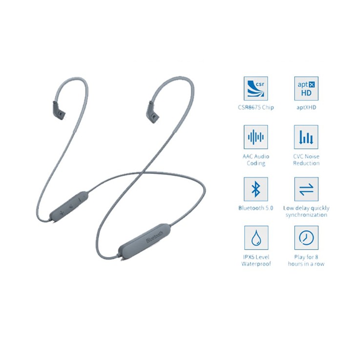 KZ Bluetooth Extra APTX HD สาย Bluetooth 5.0 ของแท้ ประกันศูนย์ไทย ...
