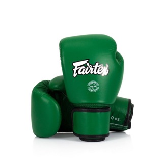 นวมชกมวยหนังแท้ 
FAIRTEX BGV16 : Forest Green