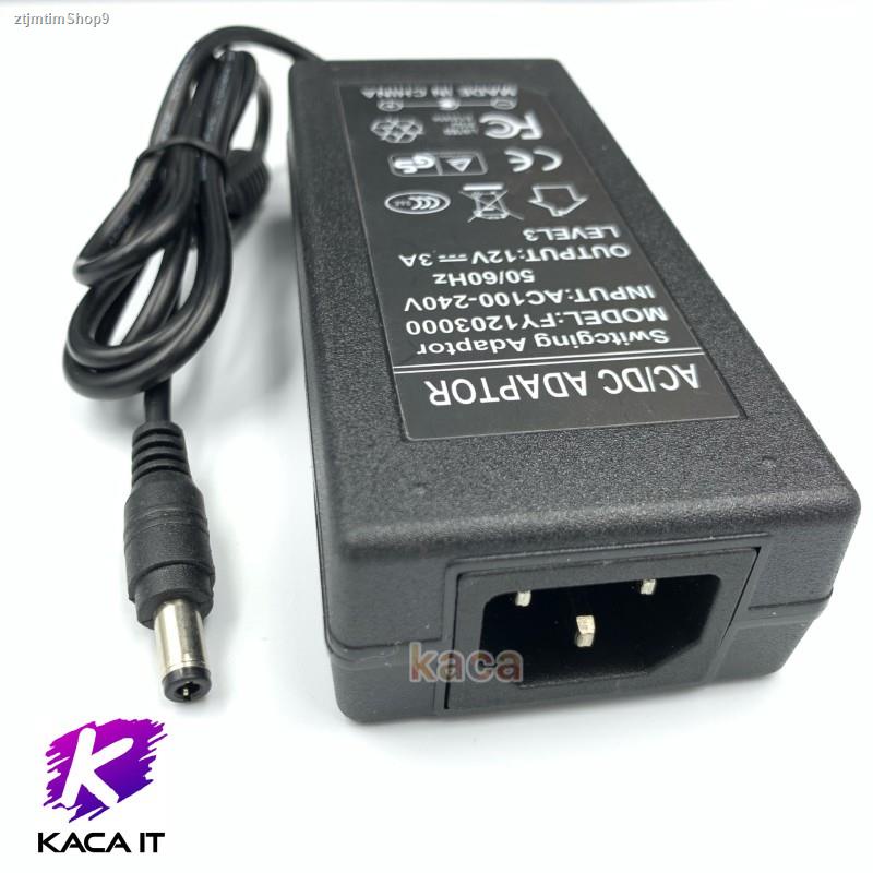 จัดส่งเฉพาะจุด จัดส่งในกรุงเทพฯอะแดปเตอร์ แปลงไฟ อย่างดี Adapter 12v3a หม้อแปลง สำหรับกล้อง