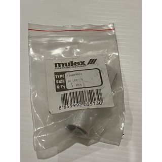 mulex  terminals SC120-16 หางปลา สายเคเบิ้ลทองแดง  lugs แบตเตอรี่ขั้วต่อ 120 มม.