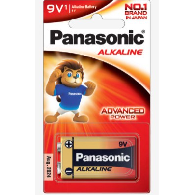 6LR61T/1B ถ่าน Alkaline PANASONIC