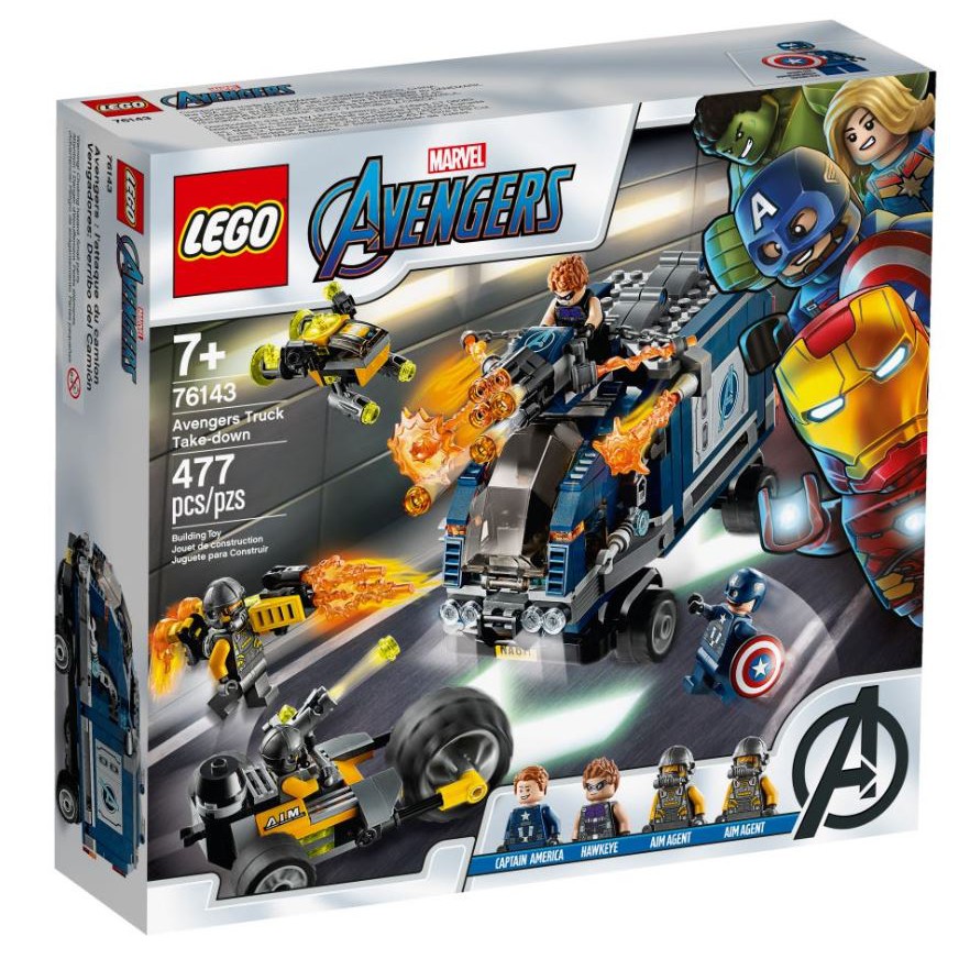 LEGO Marvel Avengers Truck Take-down 76143