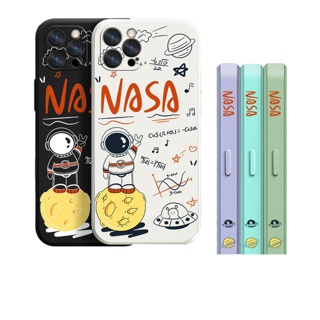 เคสมือถือ ลาย NASA นักบินอวกาศ ดวงจันทร์ สำหรับ Vivo Y50 Y30 Y30i Y20 Y20S G Y20i Y17 Y15 Y15S Y15A Y12 Y12S Y12A 2021