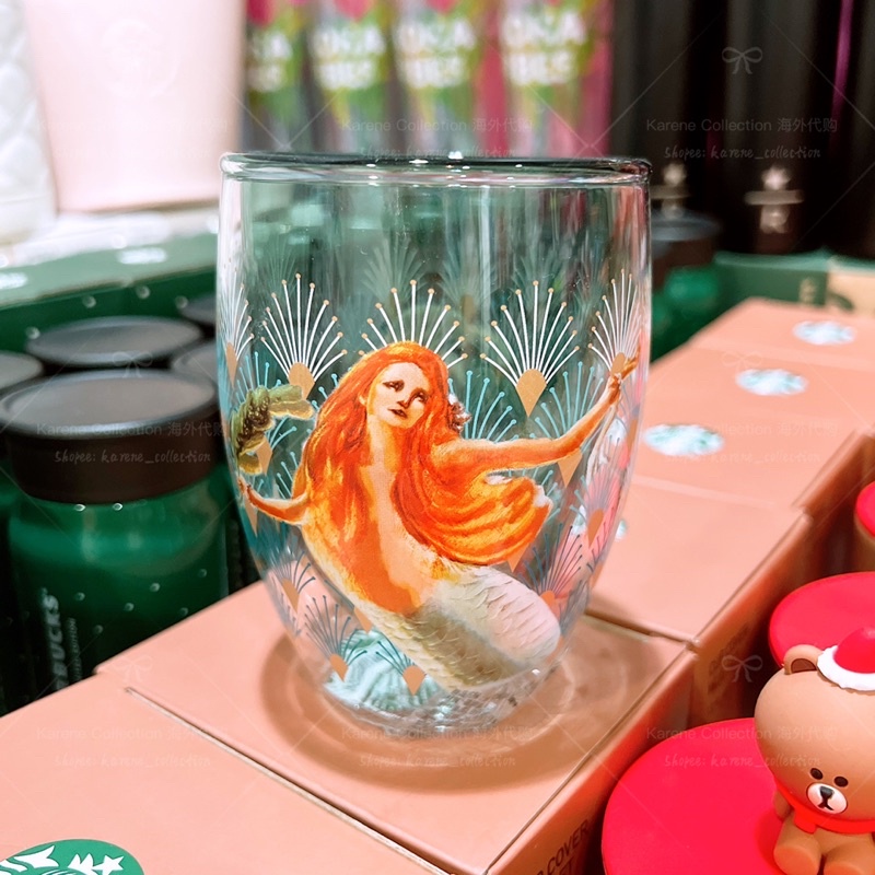 Starbucks Taiwan Dream Mall Exclusive Collection แก้วนางเงือก 360ml 台 ไต้หวัน🇹🇼星巴克时代 รถ家ซีรีส์美人用แก้