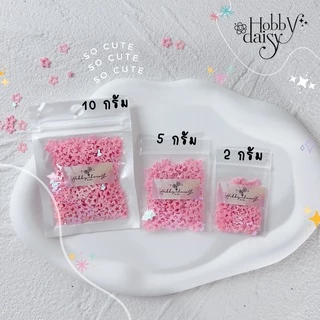 เลื่อมกลิตเตอร์รูปดาว แบบกลวง Hollow Stars เหมาะสำหรับตกแต่ง DIY เรซิ่น