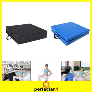 [perfeclan1] Tri Fold Folding Exercise Mat Home Gym Waterproof for Balance Trainer