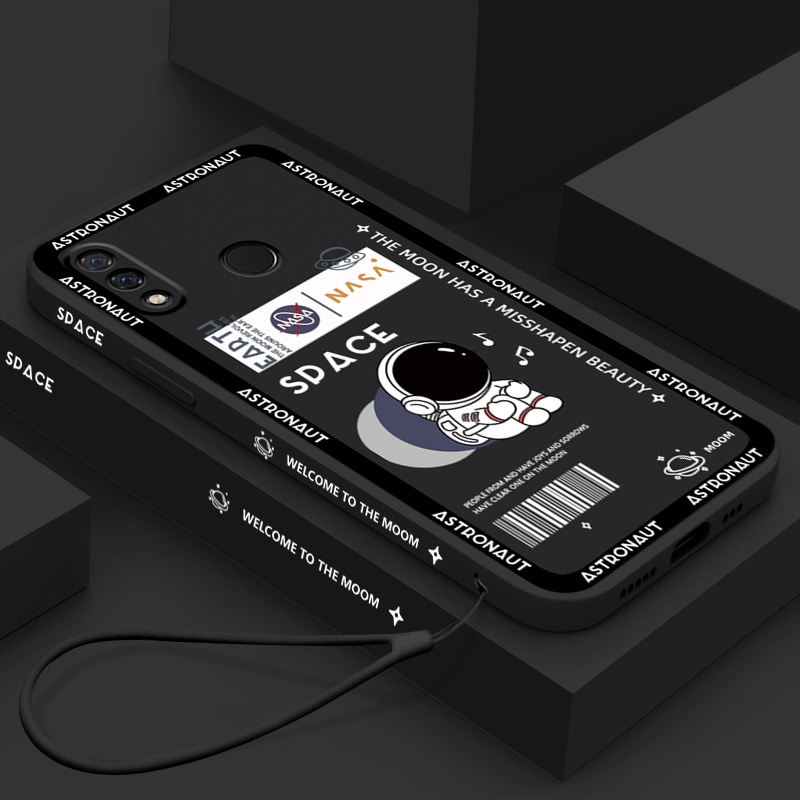 เคสโทรศัพท์มือถือแบบนิ่ม TPU กันกระแทก ลายนักบินอวกาศ Nasa สําหรับ VIVO Y17 Y15 Y12 Y11 Y02 Y02S Y12S Y12A Y15S Y15A Y16 Y20 Y20i Y20S Y21 Y21S Y21T Y22 Y22S Y30 Y30i Y31 Y33S Y35 Y50 Y51 Y77 Y81 Y83 Y85 Y91 Y91i Y91C Y93 Y95 V9 S1 Pro ราคา ถูกที่สุด ดีลบีเคเค