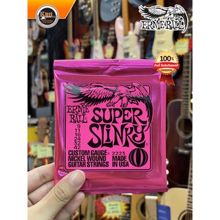 ERNIE BALL สายกีตาร์ไฟฟ้า เบอร์ 9 SUPER SLINKY ERNIE BALL