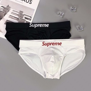 กางเกงในชาย Supreme ทรงbrief ผ้าไนลอน ใส่สบาย ระบายอากาศ ไม่อัพชื่น