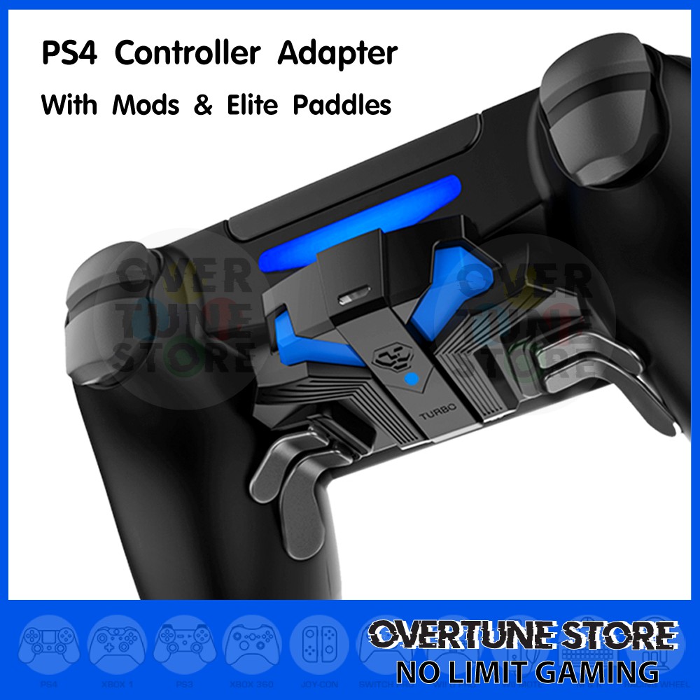 [พร้อมจัดส่ง] PS4 Controller Adapter With Mods &amp; Paddles สำหรับจอย PS4 Slim/PRO