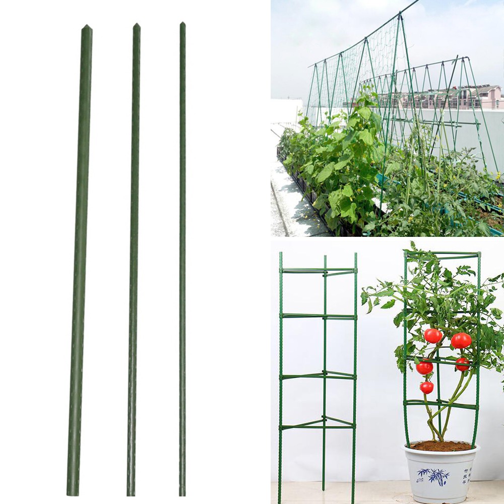 55 ซม.สวนพืชสนับสนุน Stakes ปีนเขาขาตั้งดอกไม้ Stick Cane เครื่องมือทําสวน