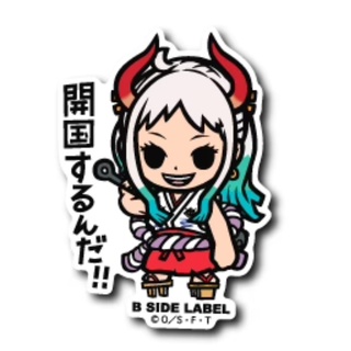 [ส่งตรงจากญี่ปุ่น] B - Side Label สติกเกอร์ Onepiece วันพีช Yamato Japan ใหม่