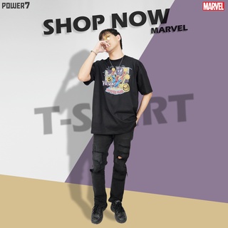 เสื้อยืดผ้าฝ้ายพิมพ์ลายขายดี เสื้อยืดการ์ตูน ลาย มาร์เวล ลิขสิทธ์แท้ MARVEL COMICS  T-SHIRTS (MVX-004)