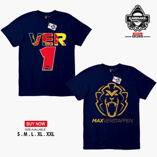 ROUND คอลูกเรือเสื้อยืด ลาย Karimake Racing F1 REDBULL RED BULL MAX VERSTAPPEN 33 V3 สําหรับผู้ชาย-4XL