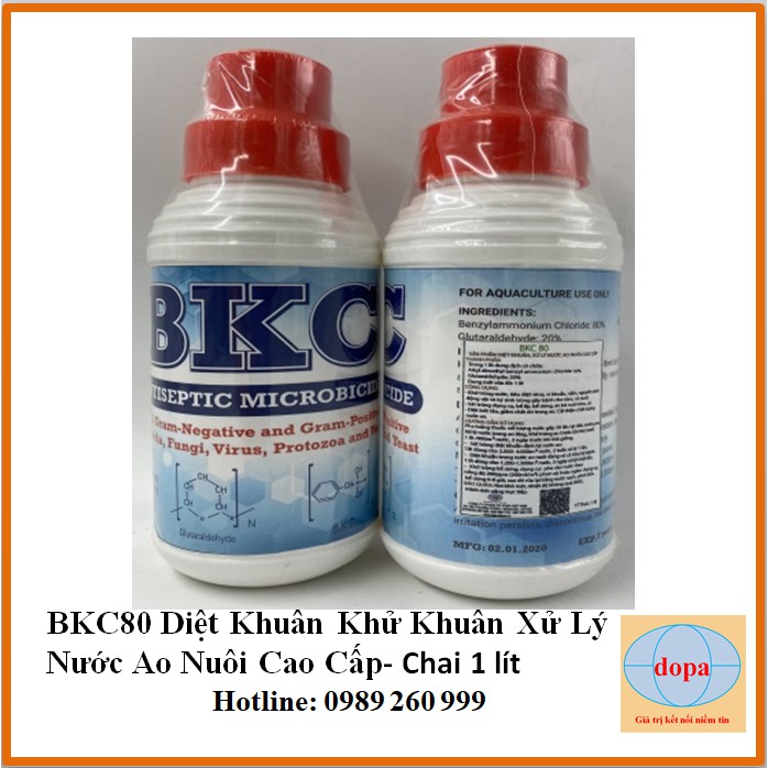 BKC80 DOPA Pond Water Treatment สําหรับอาหารทะเล .vn