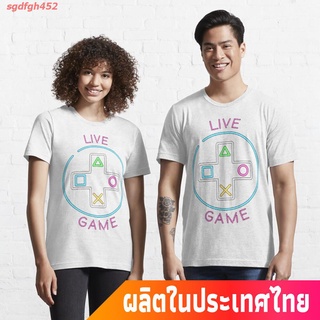 เสื้ sgdfgh452 เกาหลีใต้ เกมปลาหมึก บล็อคเฮด นรก ชายร่ม โลกที่เท่าเทียมกัน วีไอพี Squid Game Live Game Essential T-Shirt