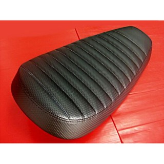 YAMAHA DT100 DT100X "BLACK" SEAT COMPLETE CAFE STYLE "WAVE PATTERN" U // เบาะรถมอเตอร์ไซค์ สีดำ สินค้าคุณภาพดี