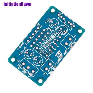 ( Initiationdawn ) แผ่นบอร์ดโมดูลขยายเสียง Dc Om 3886 Tf Pcb Parallel Bare Board