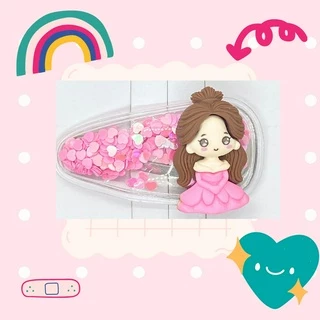 กิ๊บติดผมเด็กหญิง กิ๊บ 3D ลายเจ้าหญิง กิ๊บตกแต่งเด็กผู้หญิง กิ๊บเปาะแป๊ะ ร้านไทย พร้อมส่ง