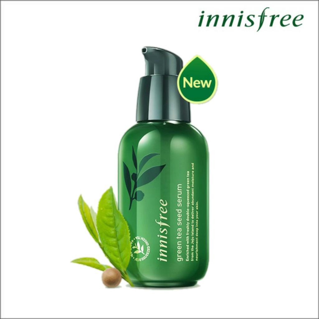 ส่งทันที：Innisfree Green tea seed serum [2019 New Packaging] 80ml