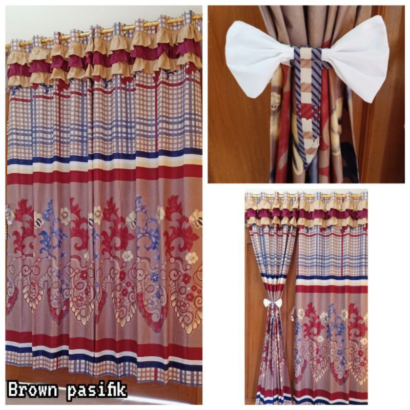 แหวนพู่ริบบิ้น (RRP) 10 คอลัมน์สีน้ําตาลแปซิฟิก