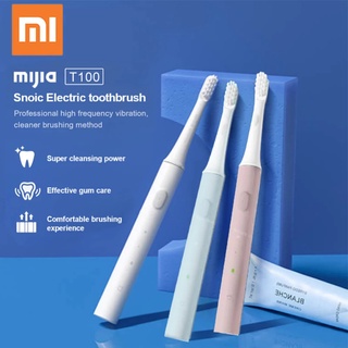 Xiaomi Mijia T100 Sonic Electric brush แปรงสีฟันไฟฟ้า แปรงไฟฟ้า สำหรับผู้ใหญ่ กันน้ำ SK10055