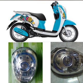 ไฟหน้า(เพชร)ติดรถ SCOOPY-i NEW 2012 HMA