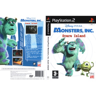 แผ่นเกมส์ PS2 Disney-Pixar Monsters, Inc.   คุณภาพ ส่งไว (DVD)