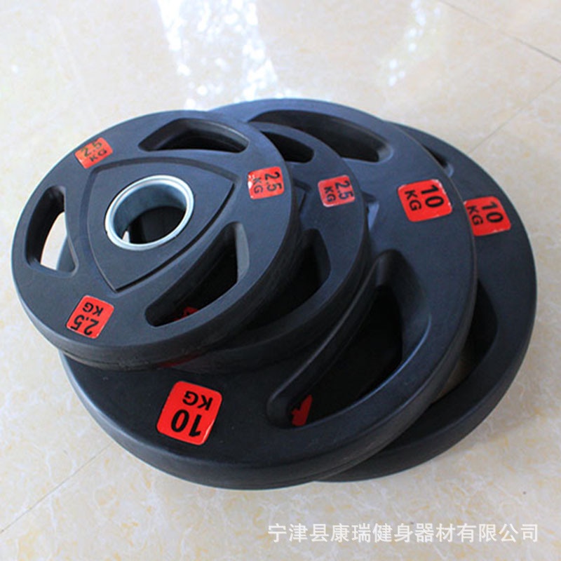 B&G แผ่นน้ำหนัก ดัมเบล บาร์เบล Weight Plate 10 KG. รุ่น Q302 - รูปที่ 3