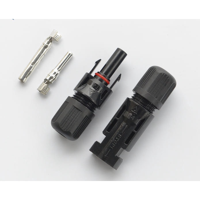 MC4 ข้อต่อสายไฟ MC4 Connector Cable แพ็ค5คู่