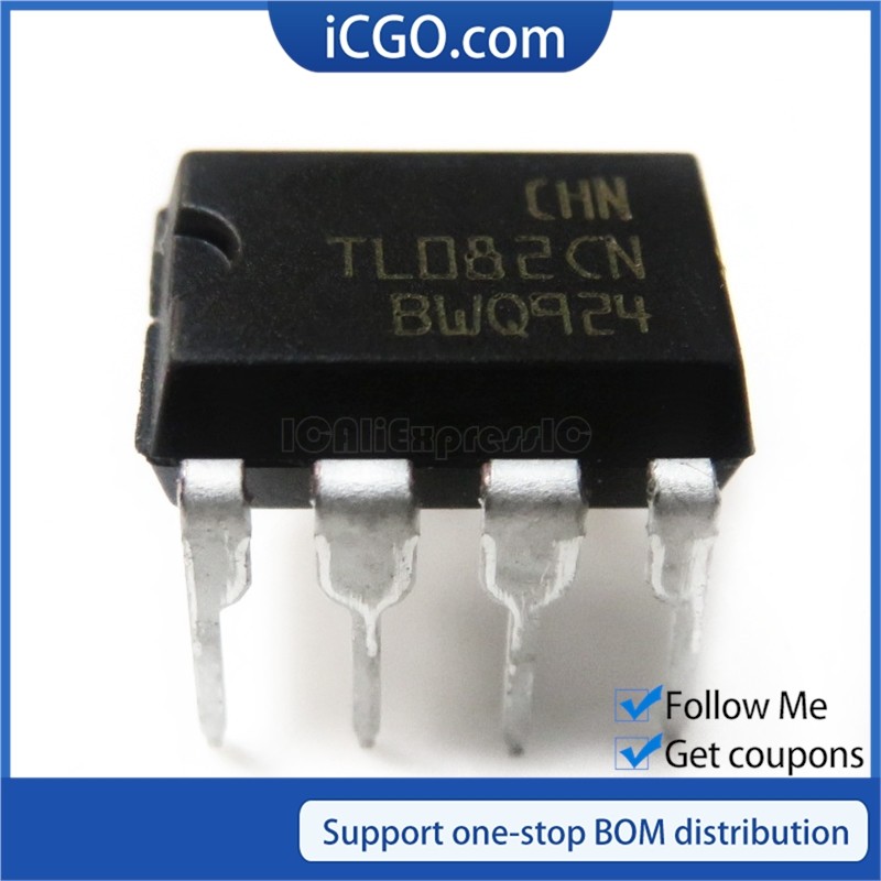 10 ชิ้น TL082CN TL082CP TL082C TL082 = NJM082D JRC082D 082D NJM082BD 082BD DIP-8